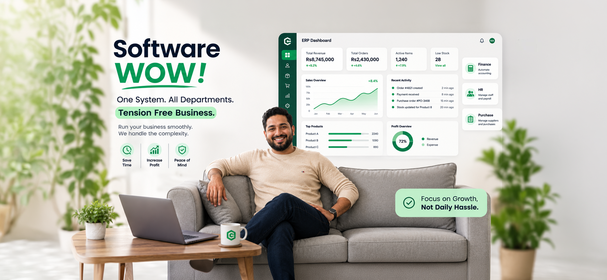 Software WOW – One System, All Departments